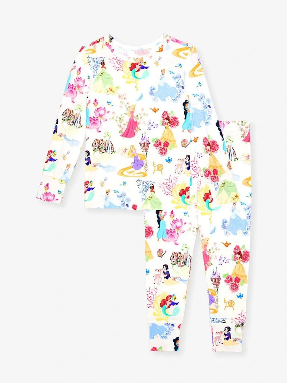 Posh Peanut Disney Princess Ball Classic Pajama Set